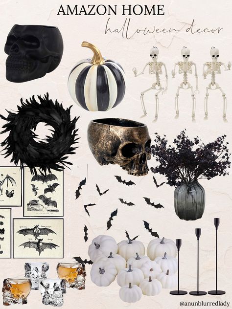 Halloween Decorations Amazon, Amazon Halloween Decor, Classic Halloween Decor, Decor On Amazon, Amazon Halloween, Chic Halloween Decor, Elegant Halloween Decor, Classy Halloween Decor, Classy Halloween