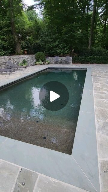 Luke Burbank/Artistic Pools Inc. on Instagram: "14'x33' rectangle pool with Stone coping in Atlanta GA. #luxurypools #poolparty #pools #artisticpools #gapoolbuilder #swimmingpool #pool #poolman #pebbletec #infloorcleaningsystem #poolparty #poolmanluke #atlanta #buckheadatlanta" 12x30 Pool, Rectangle Pool With Spa, Pool With Stone, Pool With Raised Spa, Stone Pool Deck, Travertine Pool Decking, Travertine Deck, Ivory Travertine, Silver Travertine