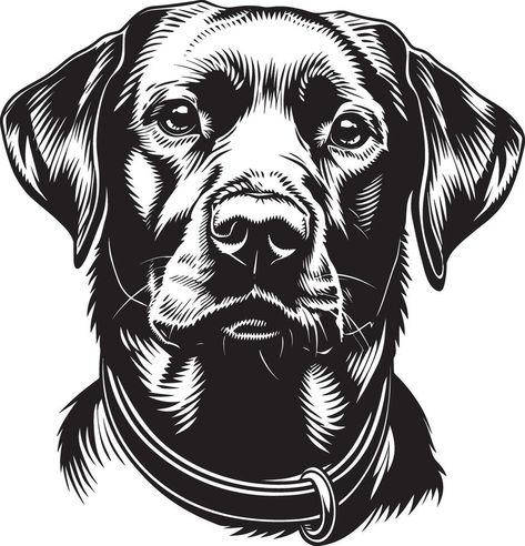 Labrador Retriever dog clipart, Labrador Retriever black Labrador Design, Labrador Retriever Black, Animal Stencil, Dog Clipart, Black Labrador Retriever, Tree Saw, Labrador Retriever Dog, Heart Tree, Black Labrador