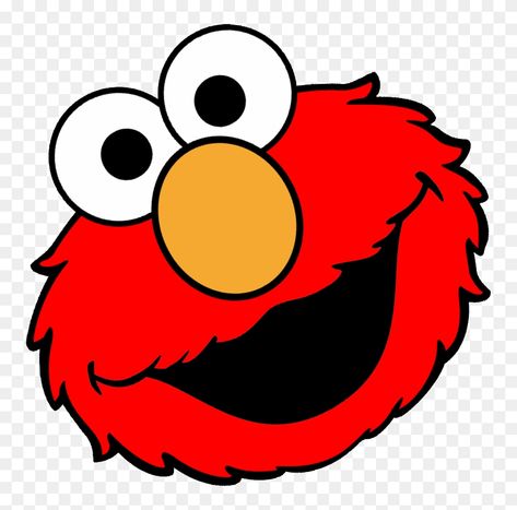 Elmo Face, Elmo Birthday Party Boy, Elmo Cookies, Face Clipart, Street Banners, Elmo And Cookie Monster, Elmo Sesame Street, Cookie Monster Birthday, Elmo Birthday Party