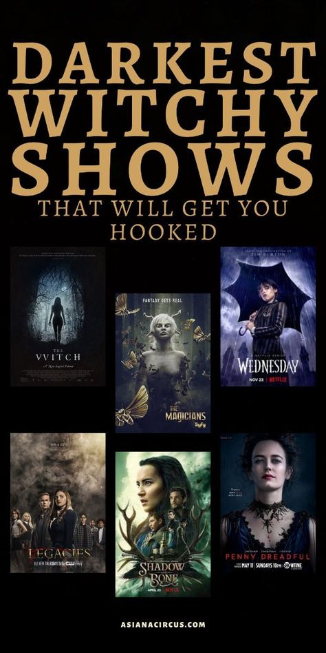 Famous Witches Movies, Dark Fantasy Movies, New Movies 2024, Fantasy Movies To Watch, Good Series To Watch, Witchy Movies, Witch Tv Shows, Salem Series, Witch Movies