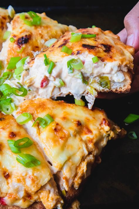 Crab Rangoon Pizza Recipe - Mikha Eats Crab Rangoon Pizza, Fake Crab, Unique Pizza, Popular Appetizers, Crab Rangoon, Cast Iron Skillet Recipes, Easy Asian, Easy Asian Recipes, Melty Cheese