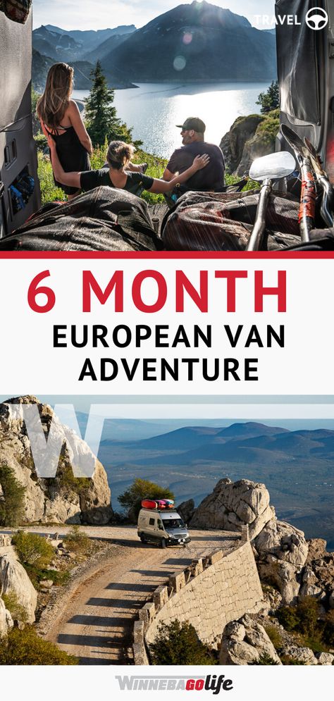 Follow our 6 month European van adventure.  We share everything about this van life experience with you from shipping to exploring multiple European vacation destinations. Similar to how popular rv life is in the US, Europe was made for van life. The smaller rv floorplan allows for travel through narrow winding city roads and gorgeous back country views. Join us as we share our favorite destinations and lots of photography. #vanlife #rvlife #vacationdestinations #Europe #winnebagolife European Van Life, Van Adventure, Campervan Travel, Camping Europe, Rv Travel Destinations, Country Views, All Pins, Rv Adventure, City Road