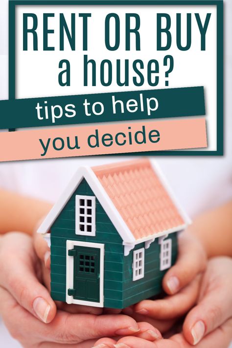 Should you rent or buy a house? It can be a difficult decision to make, but these 5 tips will help you decide which way is the best for you at this time in the rent vs buy a home question. Rent Or Buy A House, Renting Vs Buying Home, Rent Vs Own, Financial Planning Quotes, Financial Planning For Couples, Family Financial Planning, Couple Finances, Financial Planning Printables, Rent Vs Buy