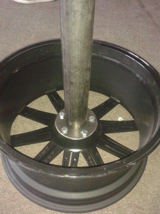 Coffee Table Out of a .... Car Wheel : 9 Steps - Instructables Make A Coffee Table, Gto Car, Car Wheel Cover, Car Wheels Diy, Wheel Craft, Airplane Wall Art, Airplane Wall, Refinishing Furniture Diy, Car Part Furniture