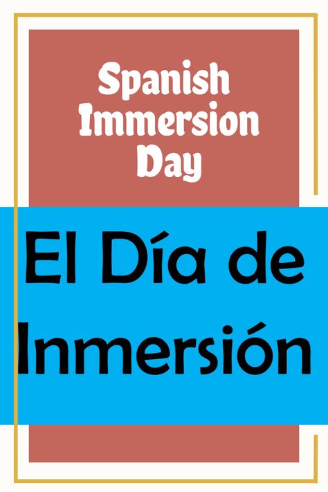 Are you looking for a step-by-step guide of how to plan a Spanish Immersion Day for your middle and high school students? Visit our website to see pictures, videos and tons of resources to plan your own! Middle School Spanish, Spanish Immersion, Spanish 1, Speaking Activities, Spanish Classroom, Cultural Activities, Spanish Class, Speaking English, How To Speak Spanish