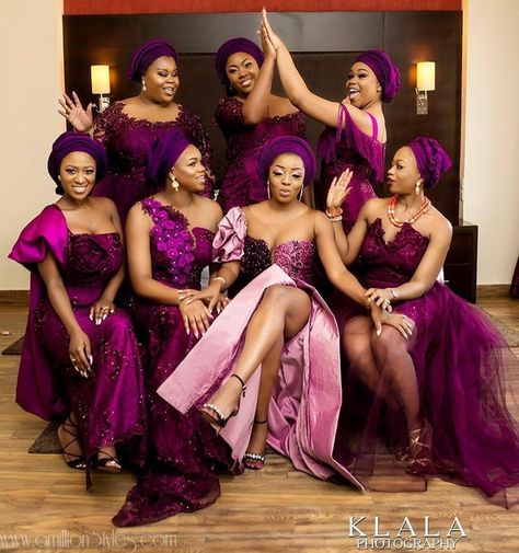 Aso Ebi Styles Lace, Africa Fashion Style, Nigeria Wedding, Bella Dresses, Nigerian Traditional Wedding, Igbo Wedding, African Weddings, Traditional Wedding Attire, Court Wedding