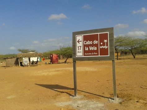 Via a Cabo de la Vela en La Guajira, Colombia. Cabo De La Vela, Instagram, Visual Board, Beach Trips, Good Prayers, Beach Trip, Wind Turbine, Highway Signs, Vision Board