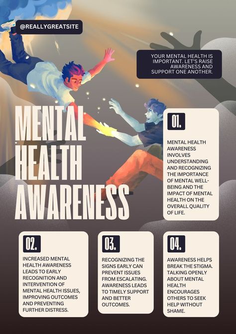 Health Poster Ideas, Mental Health Awareness Poster, Health Awareness Poster, Mental Health Poster, Poster Project, Health Poster, Mental Health Posters, Awareness Poster, Break The Stigma