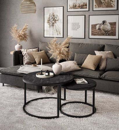 Glamorous Living Room, Brown Couch Living Room, Rustic Living Room Furniture, Small Apartment Living Room, Small Apartment Living, Living Room Side Table, Living Room Decor Cozy, Livingroom Layout, Boho Living