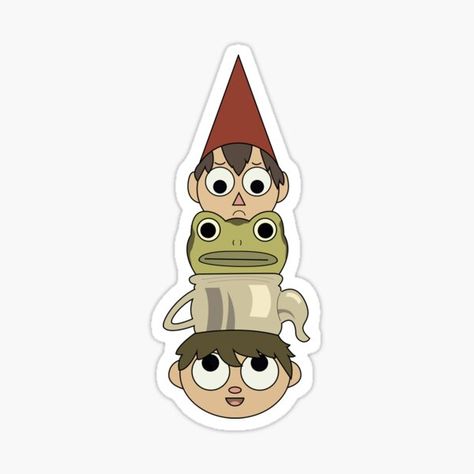 Over The Garden Wall Gifts & Merchandise | Redbubble Birthday Ideas, Stickers Ideas, Heart Decals, Truck Stickers, Over The Garden Wall, Stickers For Sale, Garden Wall, Wall Sticker, Decals Stickers