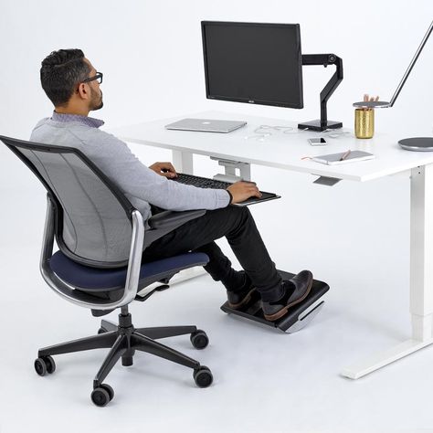 FR500 | Ergo Foot Rocker from Humanscale Muscles, Lower Leg Muscles, Office Chair Accessories, Leg Muscles, Lower Leg, Lower Back, Online Accessories, Office Chair, Rocker