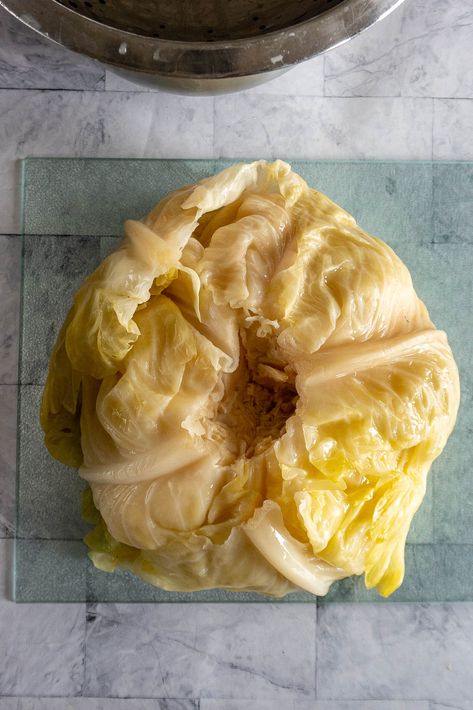 Pickled Cabbage Leaves, Sour Cabbage Head Recipes, Sour Cabbage Leaves Recipe, Sour Cabbage Rolls Ukrainian, Sour Cabbage Recipes, Sour Cabbage Rolls, Ukraine Food, Sour Cabbage, Homemade Sauerkraut