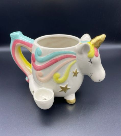 Beautiful Ceramic Unicorn Roast and Toast Mug! Ceramic Unicorn, Ethan Cutkosky, Puff The Magic Dragon, Unicorn Cups, Animal Paintings Acrylic, Magic Dragon, Unicorn Mug, 3d Perler Bead, Paintings Acrylic