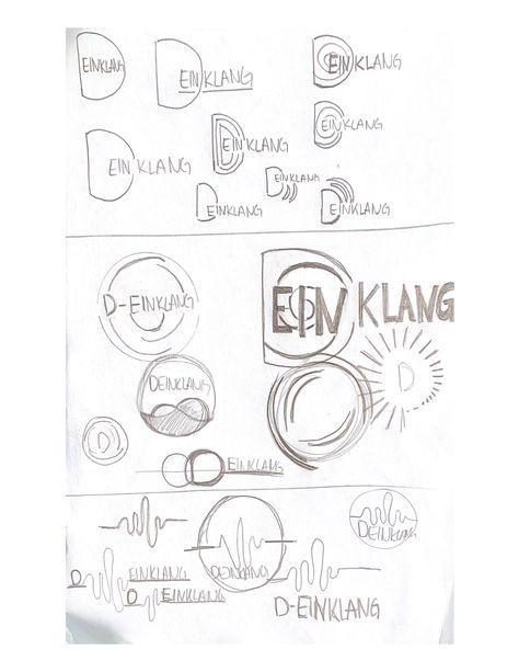 First simple sketches for the logo redesign: During the first brainstorming session, three different approaches already emerged. Simple Sketches, Logo Design Process, Logo Redesign, Sketches Easy, Design Drawing, Design Process, Designs To Draw, Art Ideas, The First