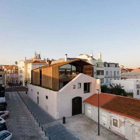 Fabric Buildings, Barrel Vault Ceiling, Limestone Wall, Brick Architecture, Thatched Roof, Adaptive Reuse, Small Patio, Brickwork, Residential Building