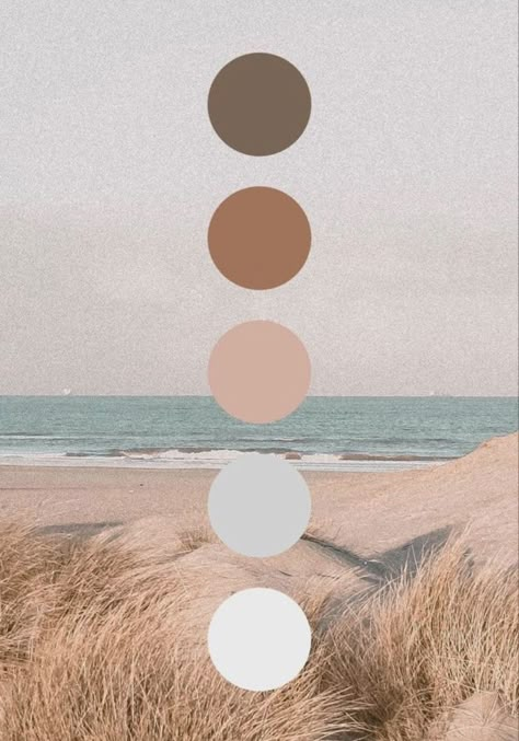 Yoga Room Color Palette, Sand Color Pallete, Pastel Nature Color Palette, Spa Color Scheme, Color Palette Sand, Aesthetic Pallete Color, Yoga Color Palette, Natural Color Pallete, Spa Graphic Design