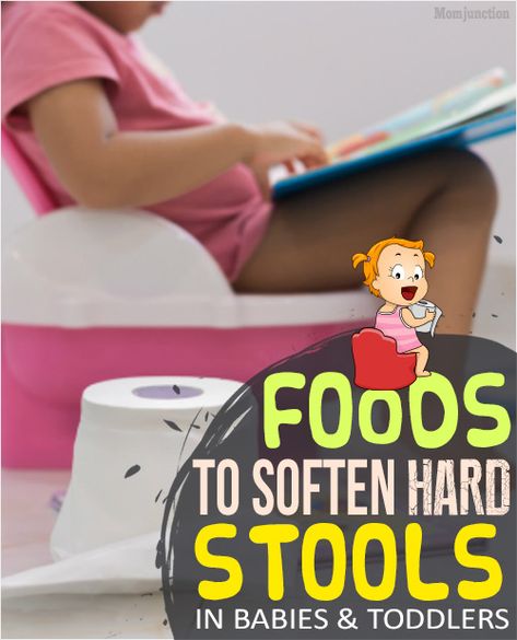 Stool Softening Foods, Toddler Constipation Relief, Natural Stool Softener, Foods For Constipation In Kids, Toddler Constipation Relief Foods, Help Baby Poop, Baby Food For Constipation, Stool Softener, Soft Stool