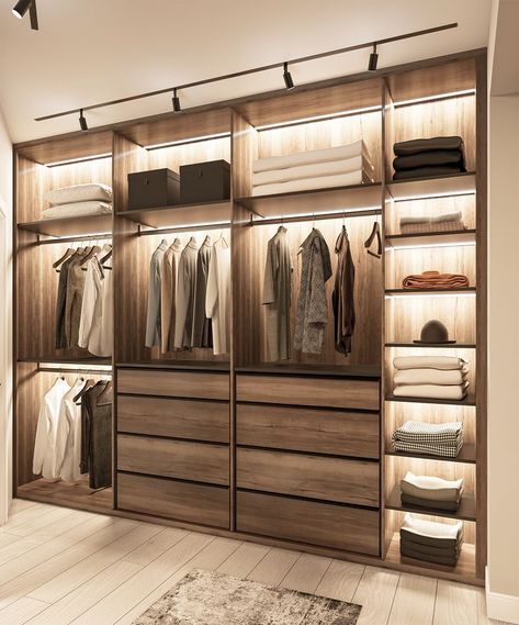 Narrow Closet Design, Inspiration Dressing, Walk In Wardrobe Design, Small Dressing Rooms, Dream Closet Design, Closet Design Layout, Walk In Closet Design, Modern Small House Design, Luxury Closets Design