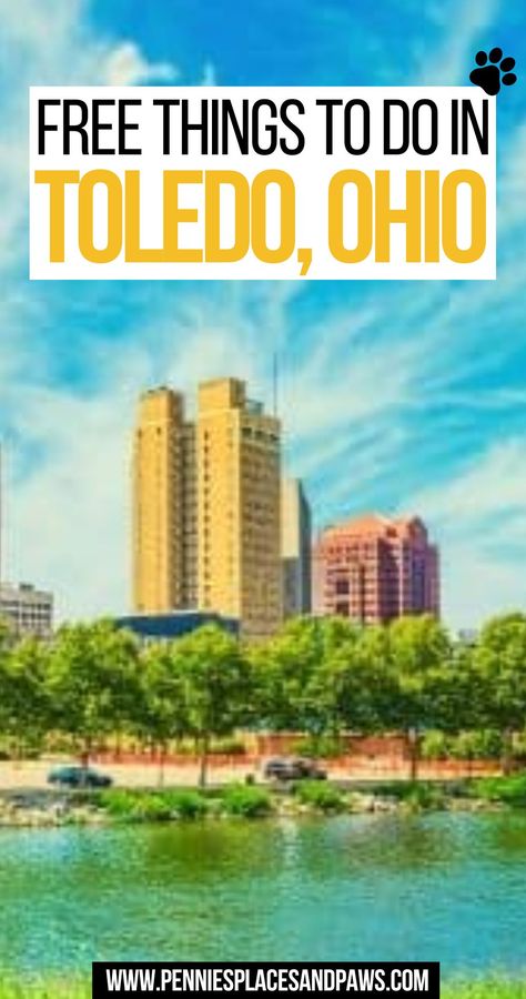 Free Things to do in Toledo, Ohio Beautiful Parks, Trip Destinations, Ohio Travel, Greece Travel Guide, Travel Bucket List Usa, Us Road Trip, Toledo Ohio, Family Travel Destinations, Learn A New Skill