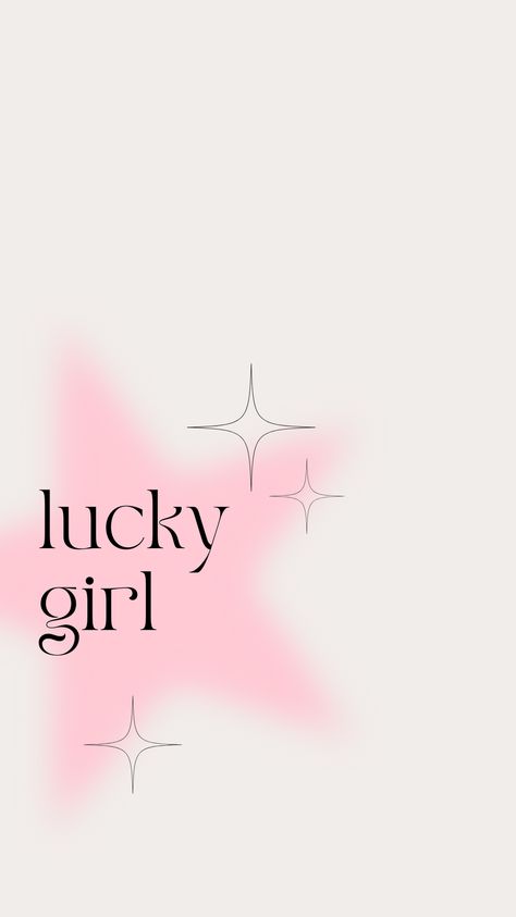 Lucky Girl Wallpaper, Living Alone Diaries, Pink Walpaper, Singer Fashion, Positive Wallpapers, Pink Wallpaper Girly, Iphone Lockscreen Wallpaper, Witchy Wallpaper, Living Alone