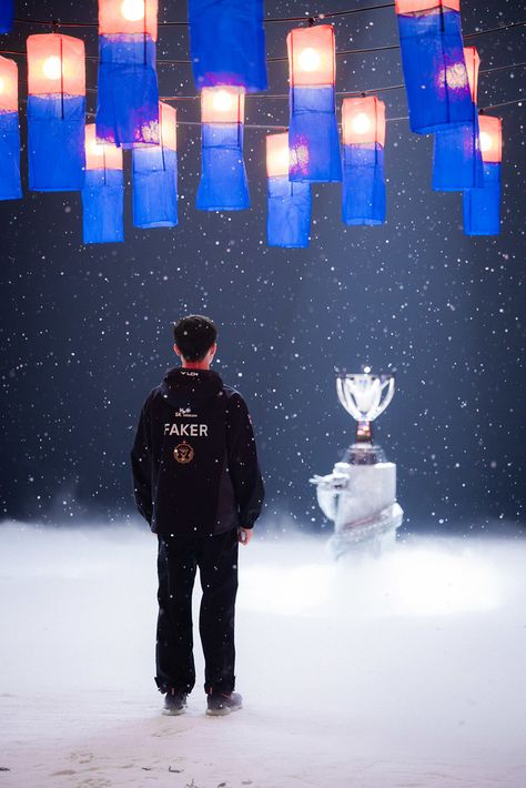 League of Legends World Championship 2023 - Finals Features Day Skt Faker, South Korea Photo, Korea Photo, End Of An Era, Riot Games, Which Is Better, Lee Sung, World Championship, League Of Legends