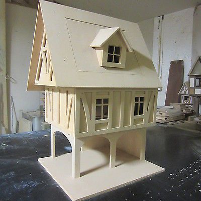 Dolls House 1/12 scale The Ipswich Mediaeval Timber Building KIT DHD 209 Last Picture Show, Large Dolls House, Fairy House Crafts, Timber Buildings, Tower House, Wooden Stairs, Tudor House, The Last Picture Show, Attic Rooms