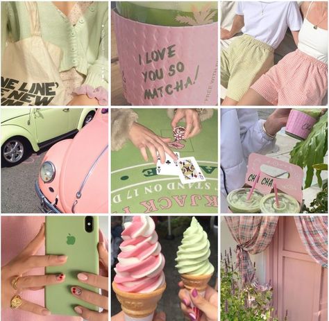 Green Mood Board Aesthetic, Pink And Green Mood Board, Green Mood Board, Mood Board Aesthetic, Cosmo And Wanda, Adopt Idea, Board Aesthetic, Soft Pink Theme, Project Board