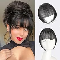 Bangs With Hair Up, Clip On Bangs, French Bangs, Faux Bangs, Clip In Bangs, Fake Bangs, Air Bangs, Bangs For Women, Real Human Hair Extensions