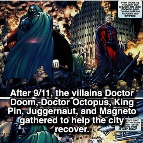 After 9/11 in the Marvel universe Humour, Superhero Trivia, Dc Facts, Dc Comics Facts, Comic Facts, Geek House, Superhero Facts, Marvel Facts, Funny Marvel Memes