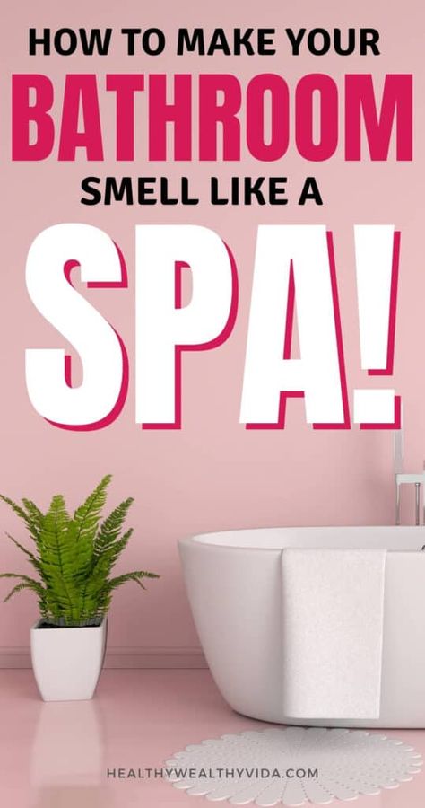 Clean House Smell, Potpourri Recipes, Bathroom Hacks, House Smell Good, Spa Like Bathroom, Bathroom Smells, Bathroom Cleaning Hacks, Diy Spa, My Bathroom