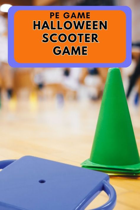 Halloween Gym Games Physical Education, Pe Games For Special Needs Kids, Special Ed Pe Activities, Halloween Phys Ed Games, 1st Grade Gym Activities, Fall Pe Activities, Prek Gym Games, Primary Pe Games, Halloween Elementary Pe Games