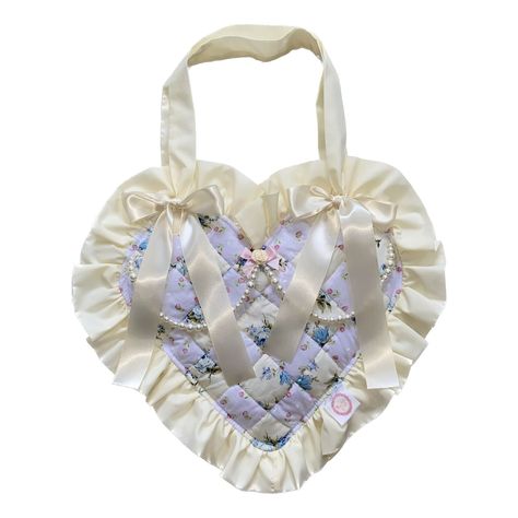 Banana Smoothie Patchwork Heart Bag Crochet Fish Bag, Crochet Fish Patterns, Fish Bag, Heart Shaped Bag, Kawaii Bag, Crochet Fish, Patchwork Heart, Bags Ideas, Diy Bag Designs