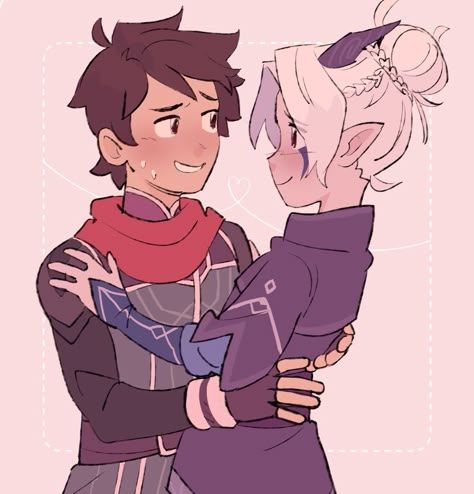 Dragon Prince Rayla X Callum Fanart, Dragon Prince Art, Callum X Rayla, Rayla X Callum, Rayla Dragon Prince, Mystery Of Aaravos, Dragon Price, Prince Fanart, Prince Dragon