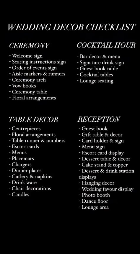 April Wedding Reception Ideas, Wedding For 60 Guests, Hinge Dating App Wedding Ideas, Summer Wedding Essentials, Beach Wedding Checklist, Wedding Unique Ideas Creative, Cheap Backyard Wedding Diy, No First Look Wedding Timeline, Things People Forget For Their Wedding