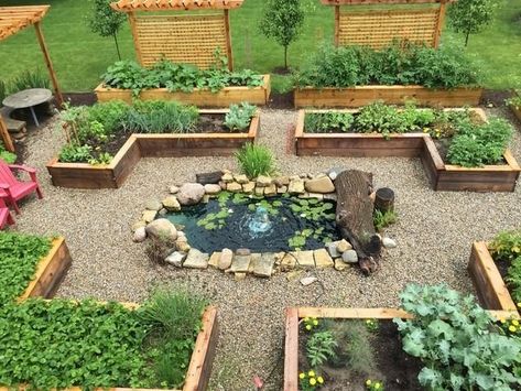 Kitchen Garden Layout, Potager Garden, Veg Garden, Casa Exterior, Home Vegetable Garden, Vegetable Garden Design, Backyard Garden Design, Front Yard Garden, Garden Layout