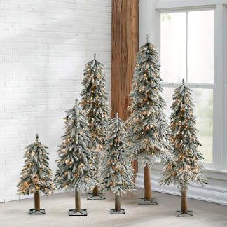 Natal, Alpine Tree, Indoor Holiday Decor, Country Christmas Decorations, Simple Christmas Decor, Small Christmas Trees, Indoor Christmas Decorations, Indoor Christmas, Grandin Road