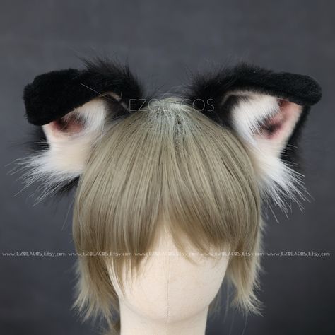 ❤️❤️ We insist on original design and high quality raw materials and fine workmanship as our goal! ❤️❤️Every ear is made of high quality faux fur which is fixed on the metal frame,and ears' inner is iron thread,so the headband is freely adjustable Dimension:From hair band to ear tip about 5.2 Inches（13 cm）,,tail is 25 Inches（62 cm）. Shipment:Freight Free Preparing time:1-2 weeks Transit time:2 weeks Upgrade shipping:1 week ❤️❤️Faux fur ears and tail can not be washed. The fur will be messy and t Anubis Ears, Ears And Tail, Puppy Ears, Dog Ears, Dog Ears Headband, Animal Tails, Costume Ball, Dog Ear, Romantic Evening