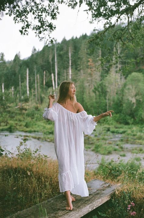 Honeydove Vintage – Honeydove Vintage Nightgown Pattern, White Nightgown, Long Nightgown, Cotton Nightgown, Vintage Nightgown, Organic Cotton Clothing, Dyed Silk, Silk Dyeing, Nightgowns