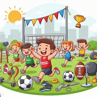 sport day cartoon clipart images - Pencipta Imej daripada Microsoft Designer Molde, Sports Cartoon Images, Sports Day Illustration, Sports Day Clipart, Sports Day Pictures, Sports Day Drawing, Sports Day Background, Sports Clipart, Microsoft Excel Tutorial