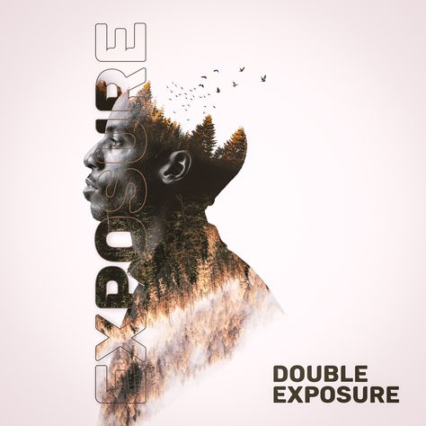 Create Double Exposure Effect in Photoshop Double Exposure Typography, Photo Manipulate, Double Exposure Photoshop, Double Exposure Art, Double Exposure Photo, Double Exposure Effect, Double Exposure Portrait, Effect Photoshop, Bjorn Borg