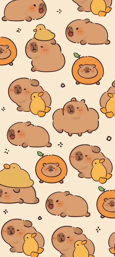 Cute Home Screen Wallpaper, Whatsapp Wallpaper Cute, Images Kawaii, Cute Animal Drawings Kawaii, Cute Simple Wallpapers, Cute Doodles Drawings, Dessin Adorable, Cute Easy Drawings, Cute Little Drawings