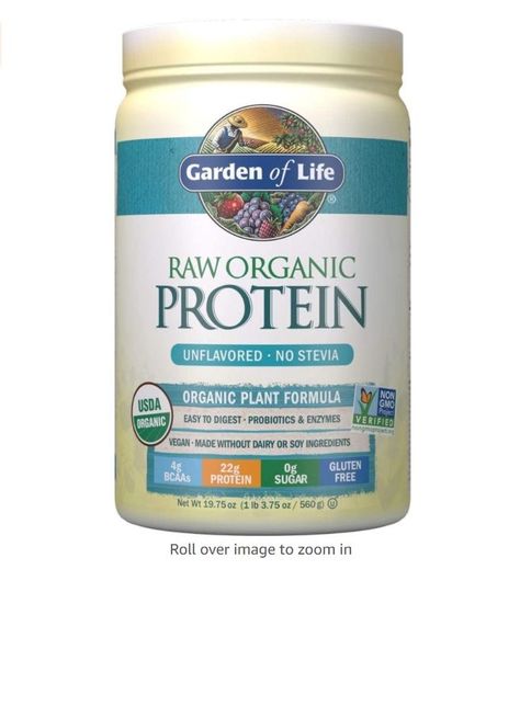 20 Servings *Packaging May Vary* Certified Vegan Gluten Free Organic & Non-GMO, Plant Based Sugar Free Protein Shake with Probiotics & Enzymes Best Vegan Protein Powder, Unflavored Protein Powder, Raw Protein, Organic Protein Powder, Best Vegan Protein, Protein Powder Shakes, Brain Gym, Organic Protein, Lactobacillus Acidophilus