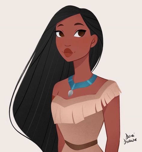 Danidrawn - Disney Pocahontas Pocahontas Drawing, Pocahontas Character, Pocahontas Outfit, Pocahontas And John Smith, Disney Princess Pocahontas, Pocahontas Disney, Princess Pocahontas, Disney Queens, Disney Paintings