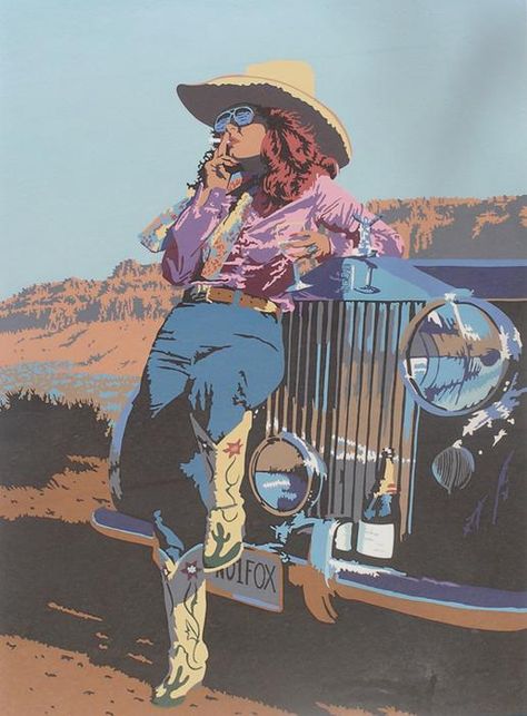 Windsor Betts: No. 1 Fox by Bill Schenck Fox, Figurative, Art, American Western, Family Names, No 1, Pop Art, Fine Art, For Sale