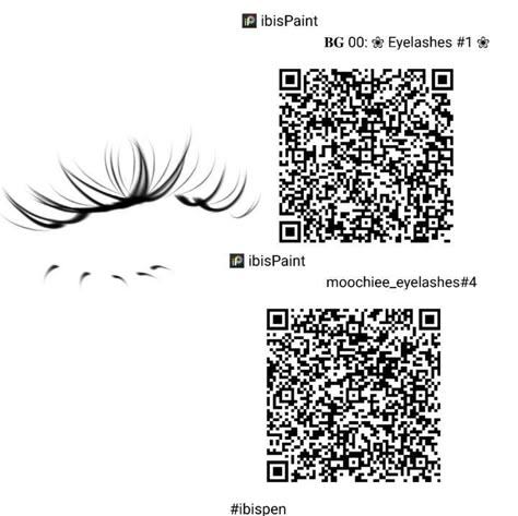 Eyelash Pen Ibispaint, Ibis Eyelashes Brush, Curly Hair Codes Ibis Paint, Hair Brushes For Ibispaint, Ibis Paint X Brushes Qr Code Eyelash, Ibispaintx Brushes Eyes, Eyelashes Ibis Paint Code, Ibispaintx Brushes Eyelashes, Eye Brush Ibis Paint