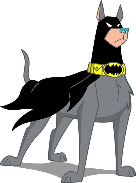 Krypto The Superdog, Batman Dog, Batman Painting, Disney Swag, Bat Dog, Good Animated Movies, Batman Drawing, Dog Animation, Bat Man