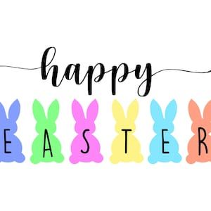 Happy Easter Poster, Easter Posters, Happy Easter Clipart, Happy Easter Images, Bunny Gnomes, Happy Easter Pictures, Create Stickers, Easter Poster, Happy Easter Sign