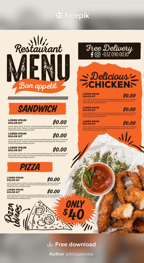 Menu Design Restaurant, Menu Burger, Healthy Restaurant Food, Menu Pizza, Food Typography, Menu Design Inspiration, Menu Card Design, Menue Design, Burger Menu