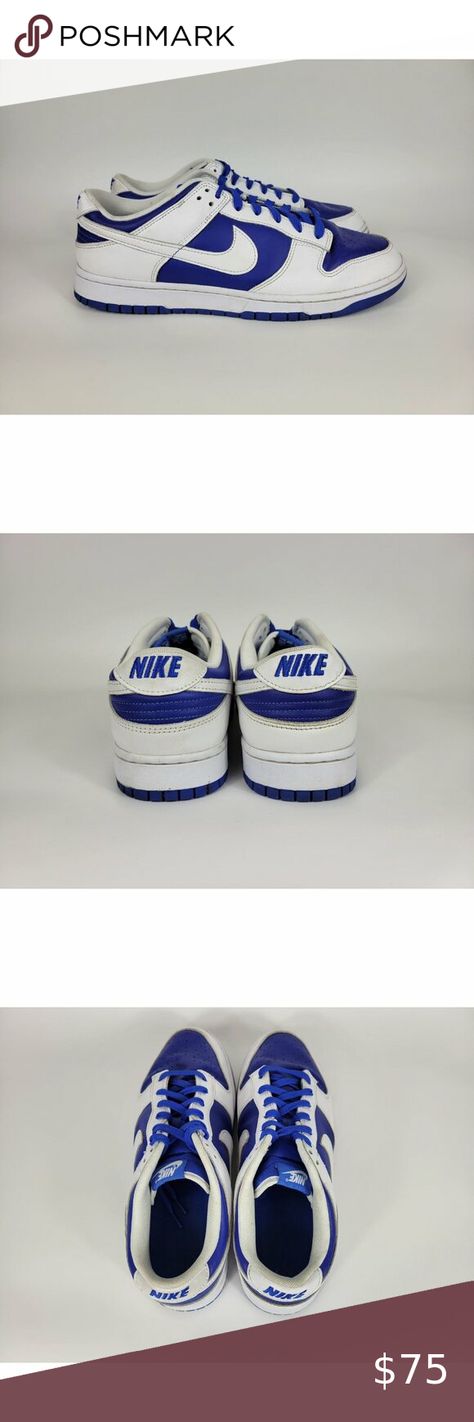 Nike Dunk Low Racer Blue White Athletic Shoes Sneakers Mens Size 12 DD1391-401 Sports Shoes, Nike Dunk Low Racer Blue, Dunk Low Racer Blue, White Athletic Shoes, Nike Dunk Low, Dunk Low, Nike Dunk, Nike Dunks, Athletic Shoes